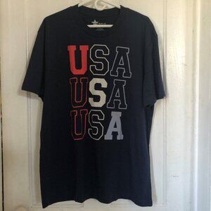 Mens XL USA Tshirt Short Sleeve